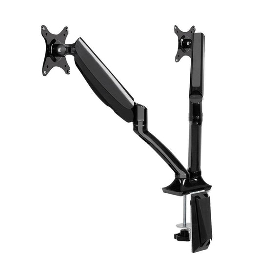 Artiss Monitor Arm Gas Spring Dual Desk Mount Screen Holder.
