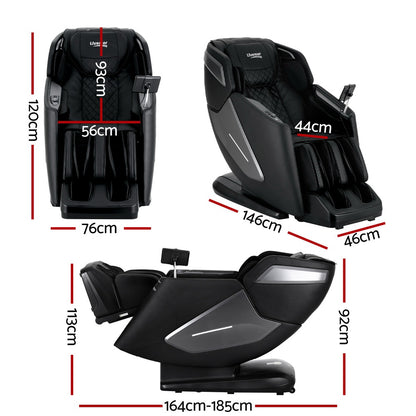 Livemor 4D Massage Chair Recliner SL Track Full Body Zero Gravity Massager Heated AI Body Scan REILY