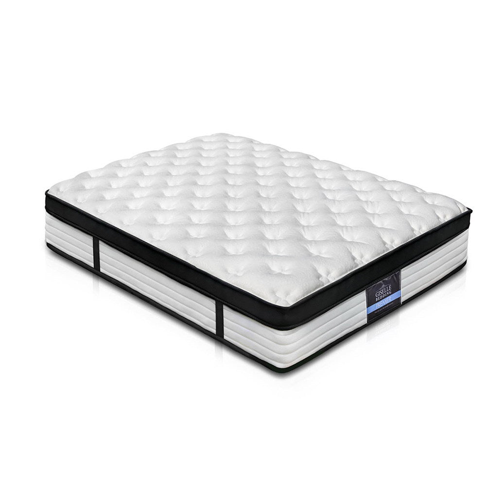Giselle Bedding 31cm Mattress Euro Top Queen.