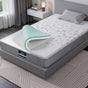 Giselle Bedding Single Mattress 23cm Pocket Spring Mattress with Adjustable Firmness Reversible Foam Layer for Medium Firm & Firm Support Motion Isolation Bedroom Bed