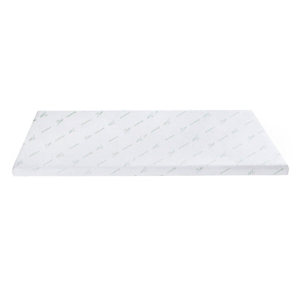 Giselle 8cm Memory Foam Mattress Topper Lavender Infused Bamboo Cover 7-Zone King