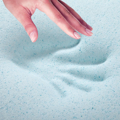 Giselle Bedding Memory Foam Mattress Topper Cool Gel 8cm Queen.