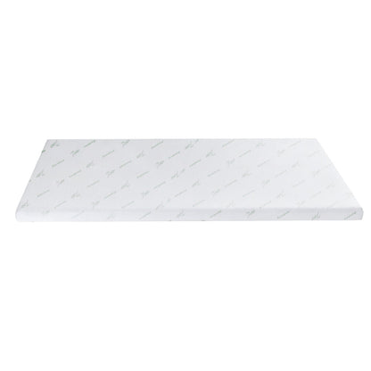 Giselle 8cm Memory Foam Mattress Topper Gel Egg Crate Foam Bamboo King