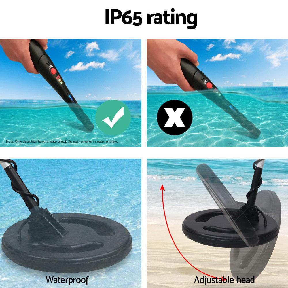 Metal Detector 180MM Deep Sensitive Waterproof Pinpointer Treasure Hunter.