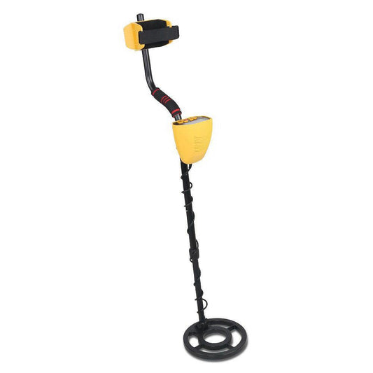 Metal Detector 180MM Deep Sensitive Waterproof Treasure Hunter Gold Digger Yellow.