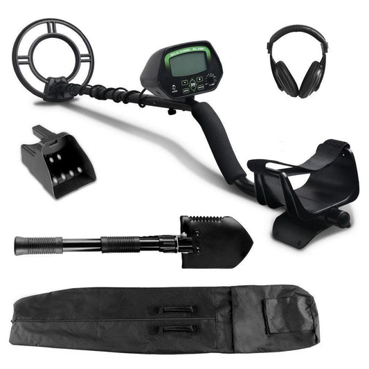 Metal Detector 220MM Deep Sensitive Waterproof Treasure Hunter Gold Digger Shovel.