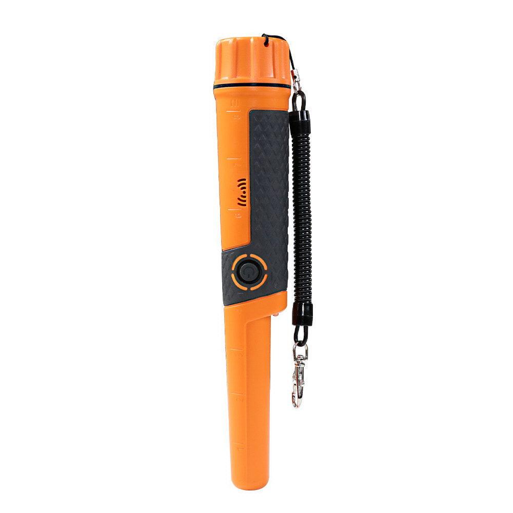 Metal Detector 40MM Sensitive Handheld Pinpointer Waterproof Automatic Hunter Orange.