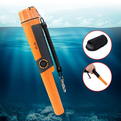 Metal Detector 40MM Sensitive Handheld Pinpointer Waterproof Automatic Hunter Orange.