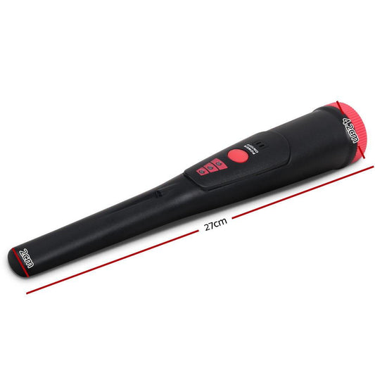 Metal Detector 40MM Sensitive Handheld Pinpointer Waterproof Automatic Hunter Black.
