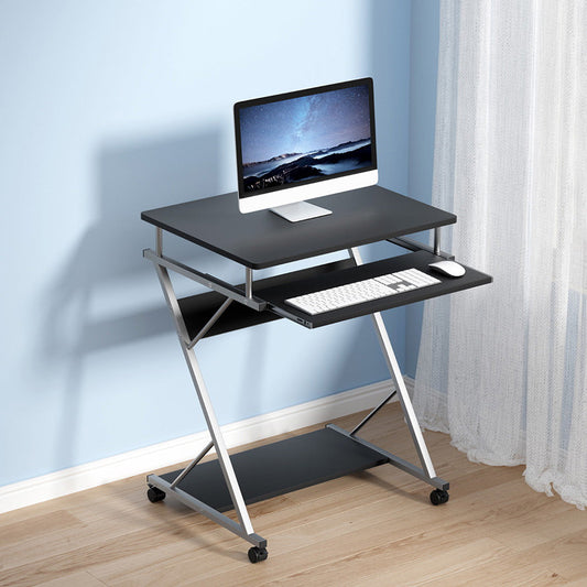 Artiss Computer Desk Keyboard Tray Shelf Black 60CM.