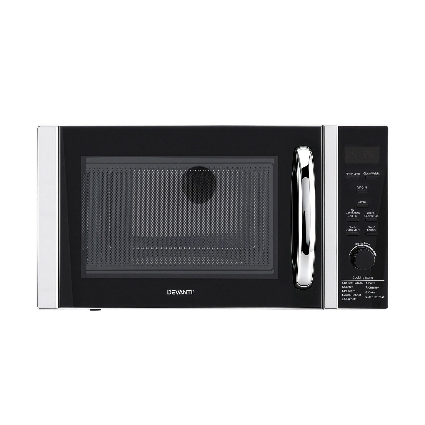 Devanti 30L Microwave Oven 4-IN-1 Air Fryer Convection Grill.