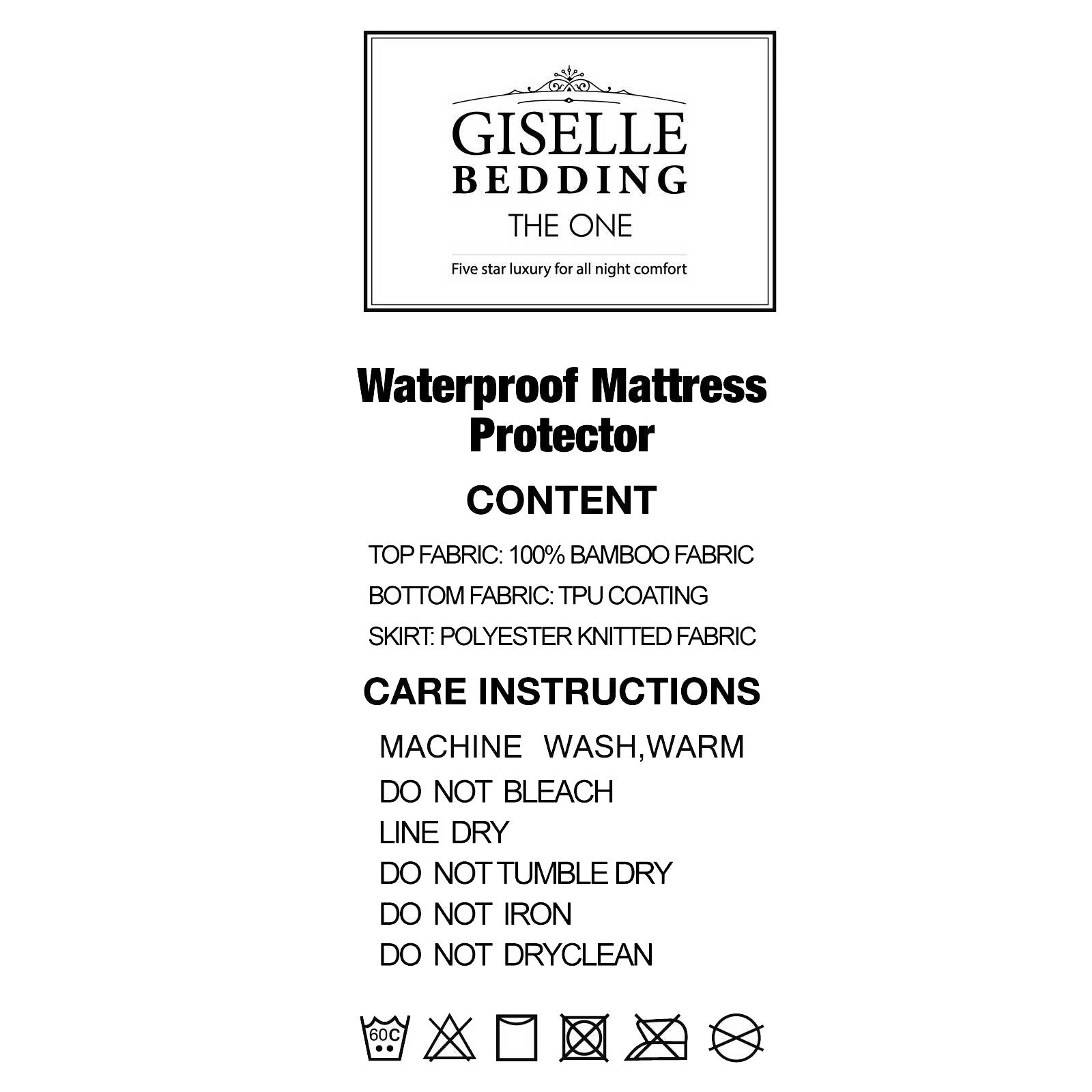 Giselle Bedding Mattress Protector King.