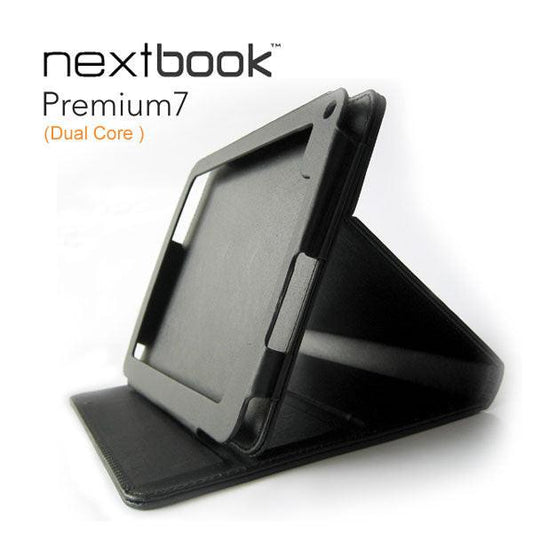 Stand Case for Nextbook Premium7 Tablets 727KC (Dual Core) - Black.