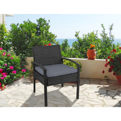 Gardeon Outdoor Dining Chairs Patio Furniture Rattan Lounge Chair Cushion Felix.