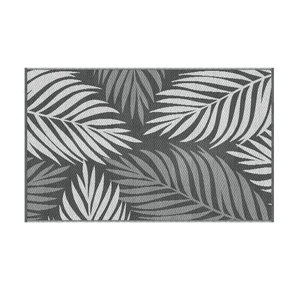 Gardeon Outdoor Rugs 152x244cm Large Carpet Reversible Area Mat PP Dual-Sided Patio Rug Leaf