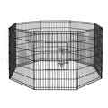 i.Pet 36" 8 Panel Dog Playpen Pet Fence Exercise Cage Enclosure Play Pen.