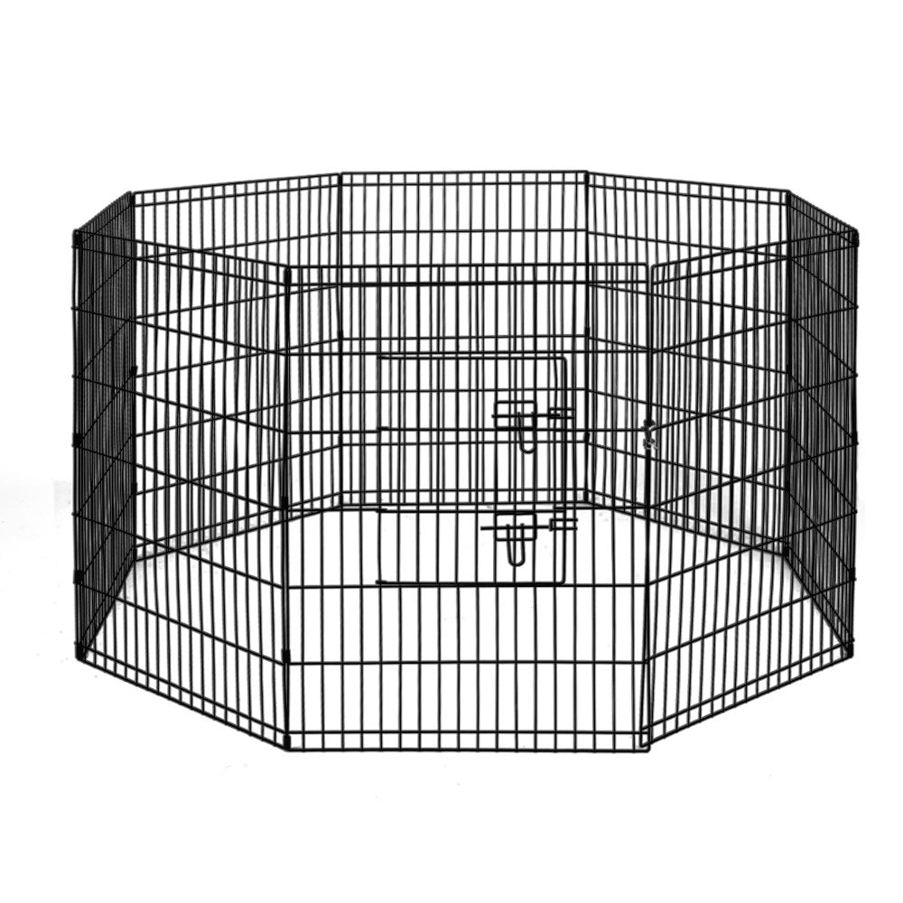 i.Pet 36" 8 Panel Dog Playpen Pet Fence Exercise Cage Enclosure Play Pen.