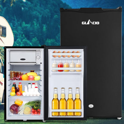 Glacio 95L Portable Fridge Freezer Bar Upright 12V/24V/240V Camping Caravan.