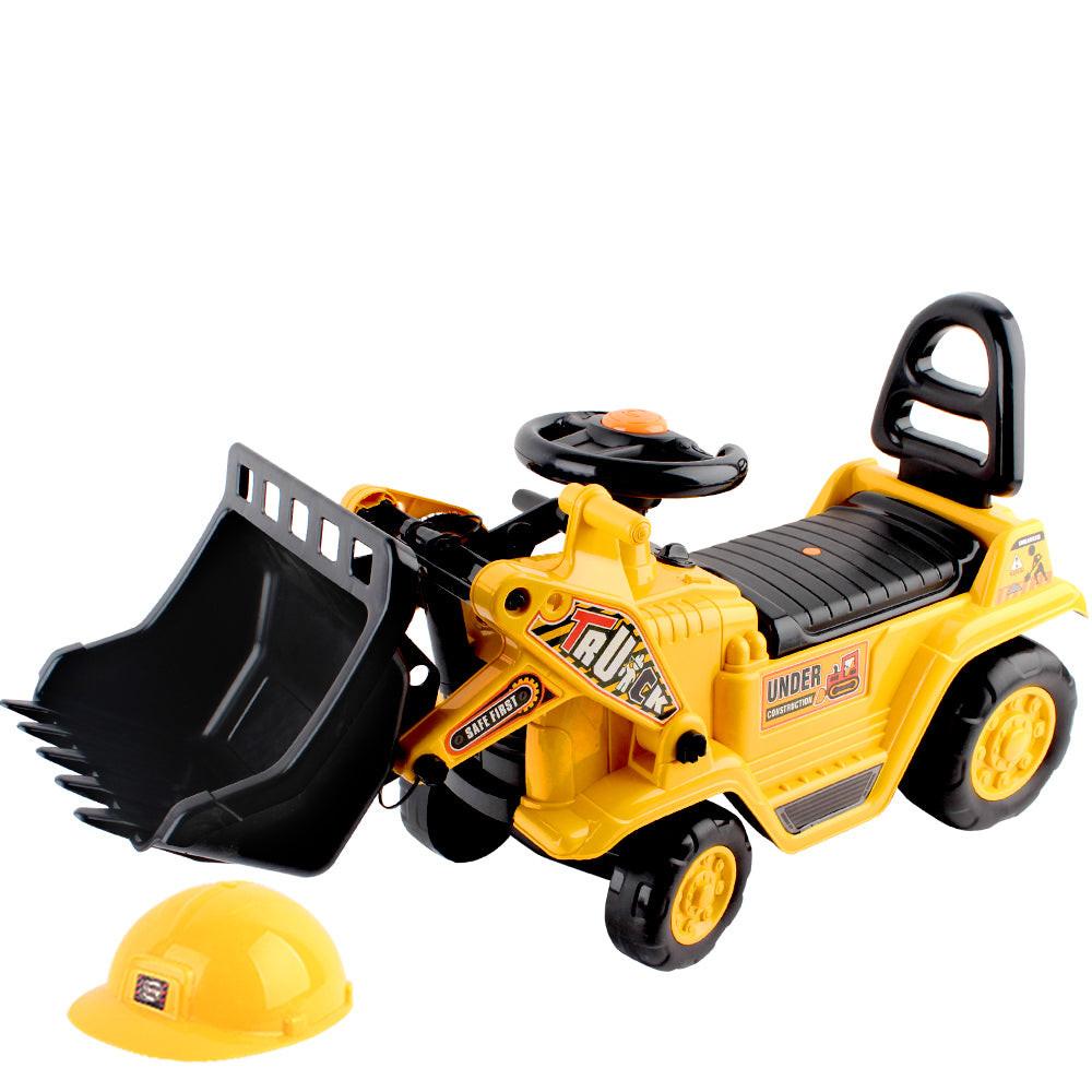 Keezi Ride On Car Toys Kids Excavator Bulldozer Sandpit Digger Car Pretend Play.