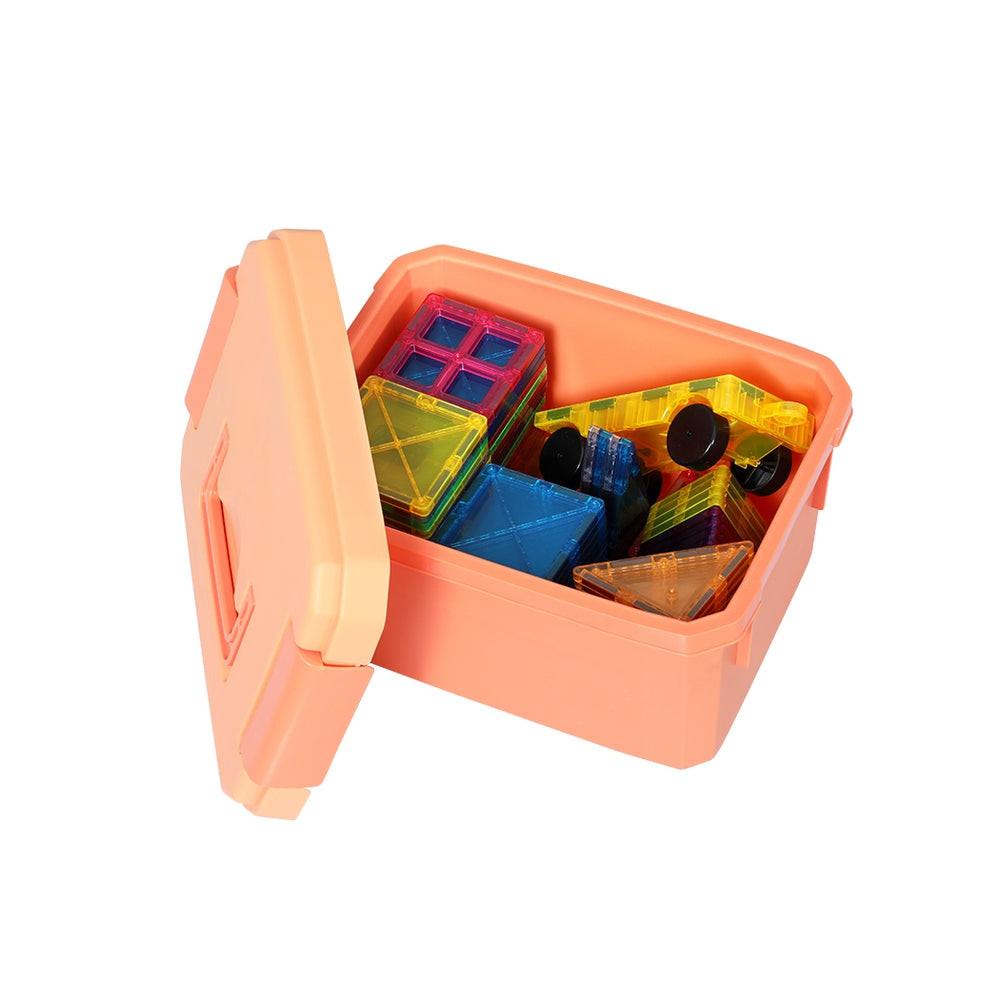 Keezi 60pcs Kids Magnetic Tiles Blocks Building Educational Toys Children Gift.