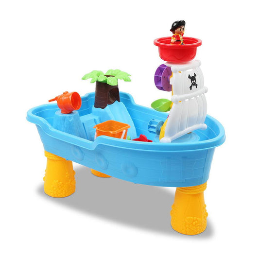 Keezi Kids Sandpit Pretend Play Set Sand Water Table Outdoor Beach Toy Children.