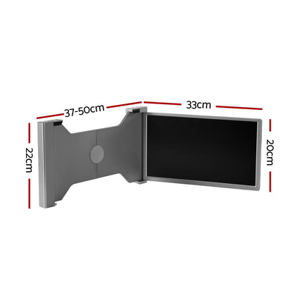 Devanti Portable Monitor Laptop Screen Extender Dual Display 1080P IPS USB C.