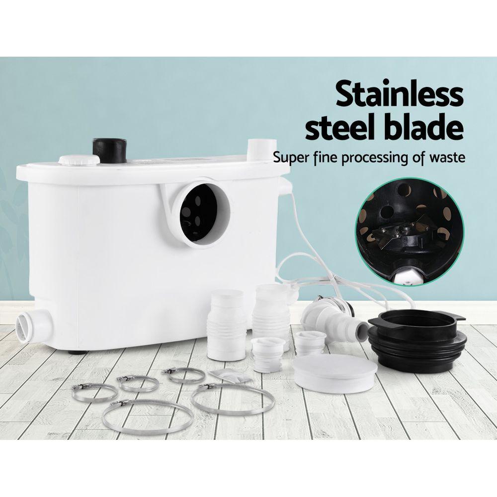 Giantz Macerator Sewerage Pump Waste Water Marine Toilet Disposal Unit Clean.