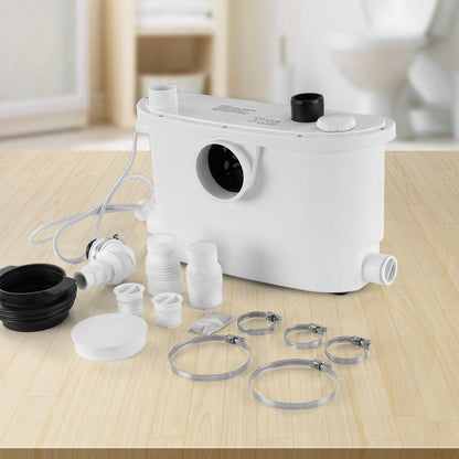 Giantz Macerator Sewerage Pump Waste Water Marine Toilet Disposal Unit Clean.