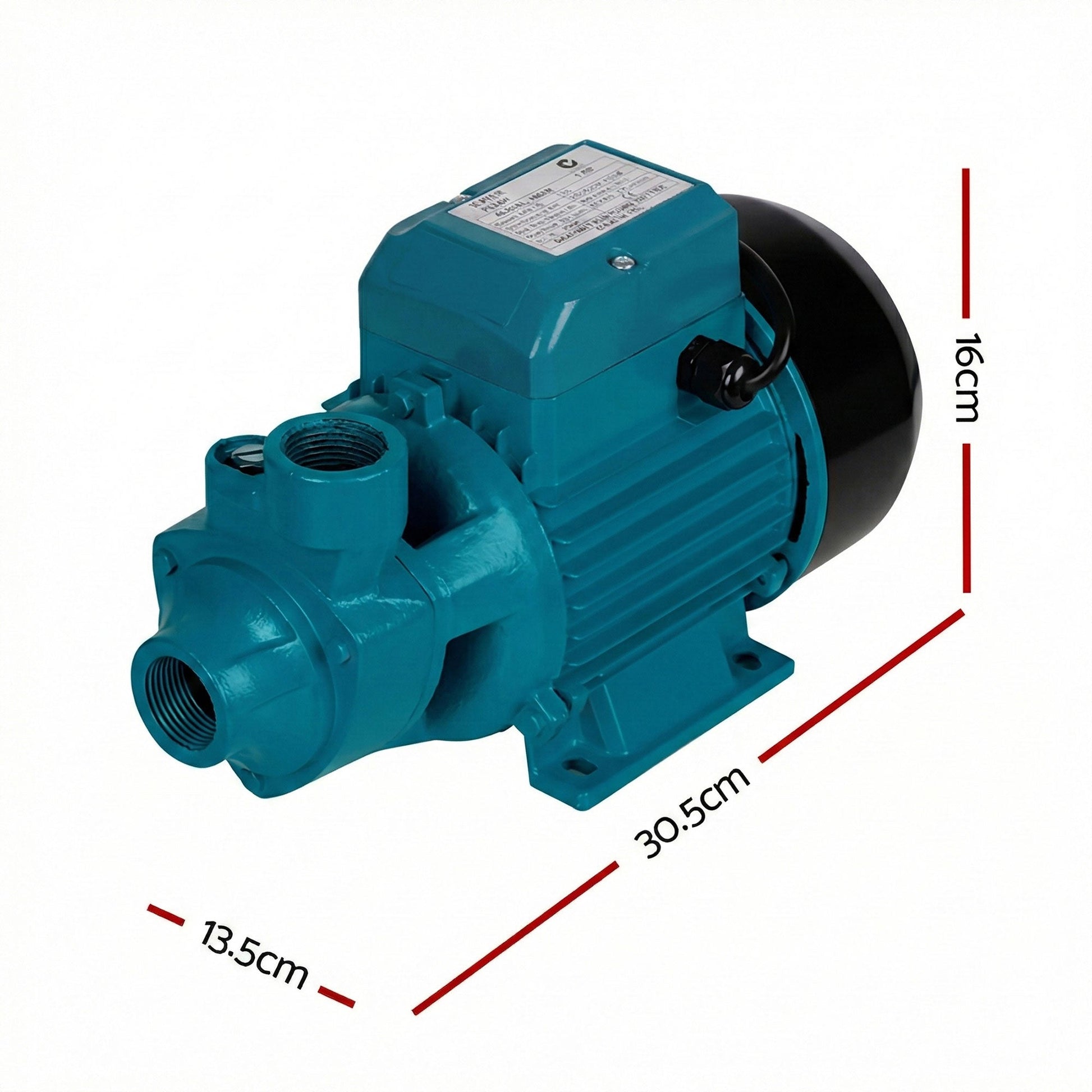 Giantz Peripheral Water Pump Garden Boiler Car Wash Auto Irrigation House QB80.