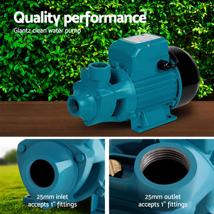 Giantz Peripheral Water Pump Garden Boiler Car Wash Auto Irrigation House QB80.