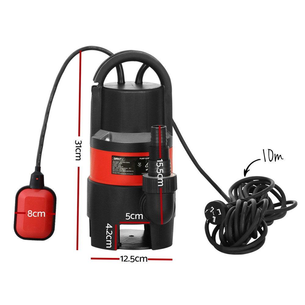 Giantz Garden Submersible Pump 400W Dirty Water Bore Tank Well Steel Sewerage.