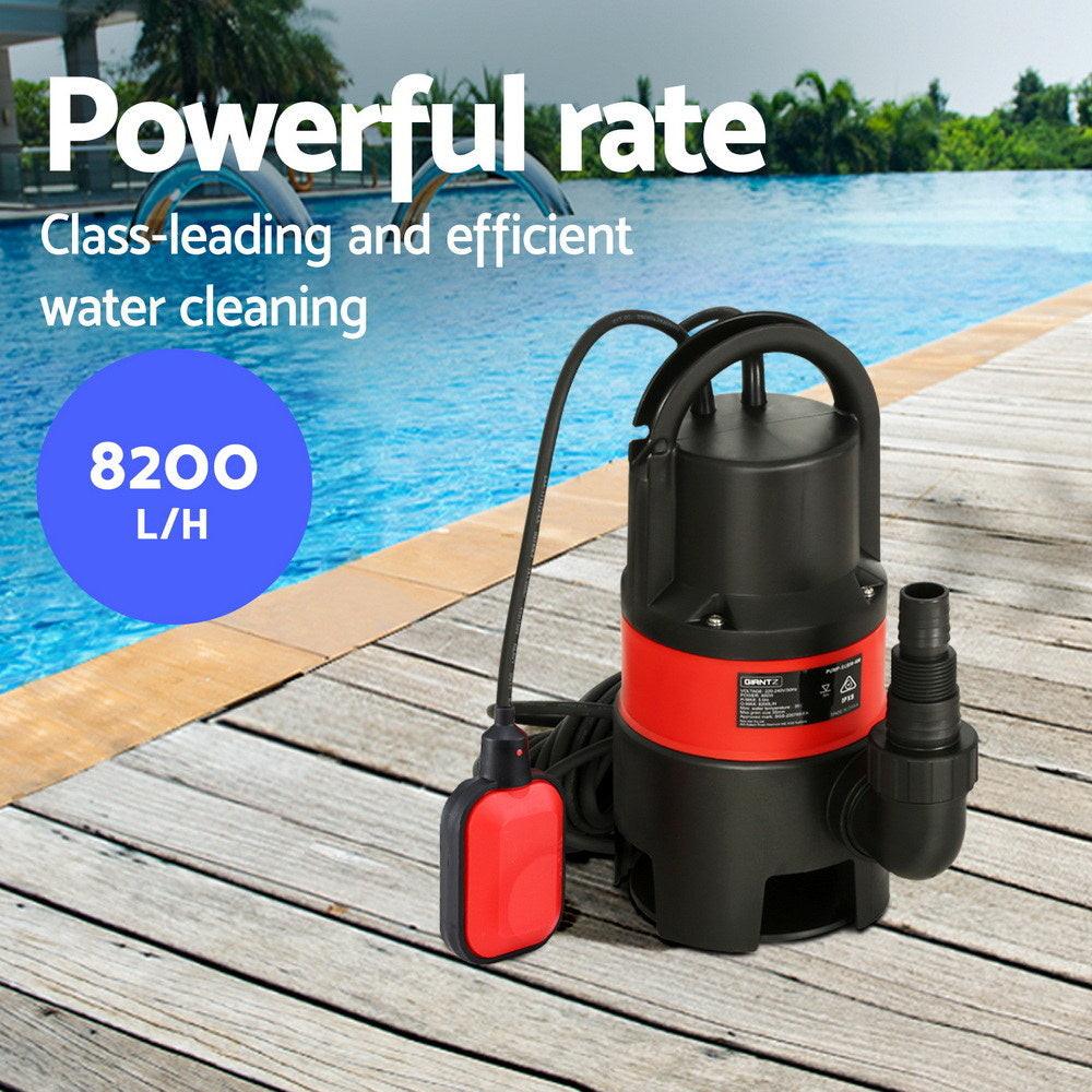 Giantz Garden Submersible Pump 400W Dirty Water Bore Tank Well Steel Sewerage.