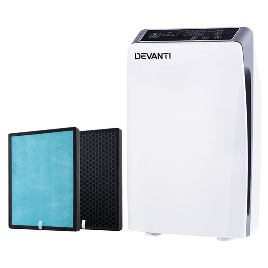 Devanti Air Purifier 4 Stage HEPA w/Replacement Filter.