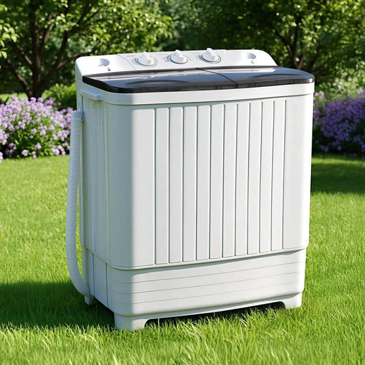 Devanti Portable Washing Machine Twin Tub 4.5KG.