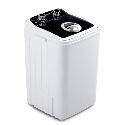 Devanti Portable Washing Machine 4.6KG Black.