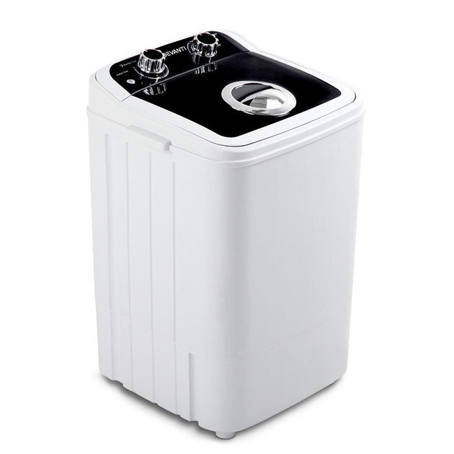 Devanti Portable Washing Machine 4.6KG Black Hover Image