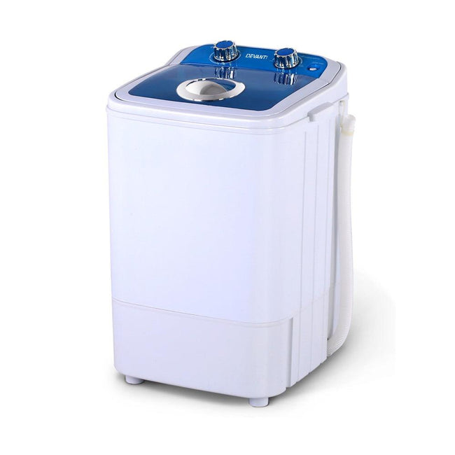 Devanti Portable Washing Machine 4.6KG Blue Hover Image