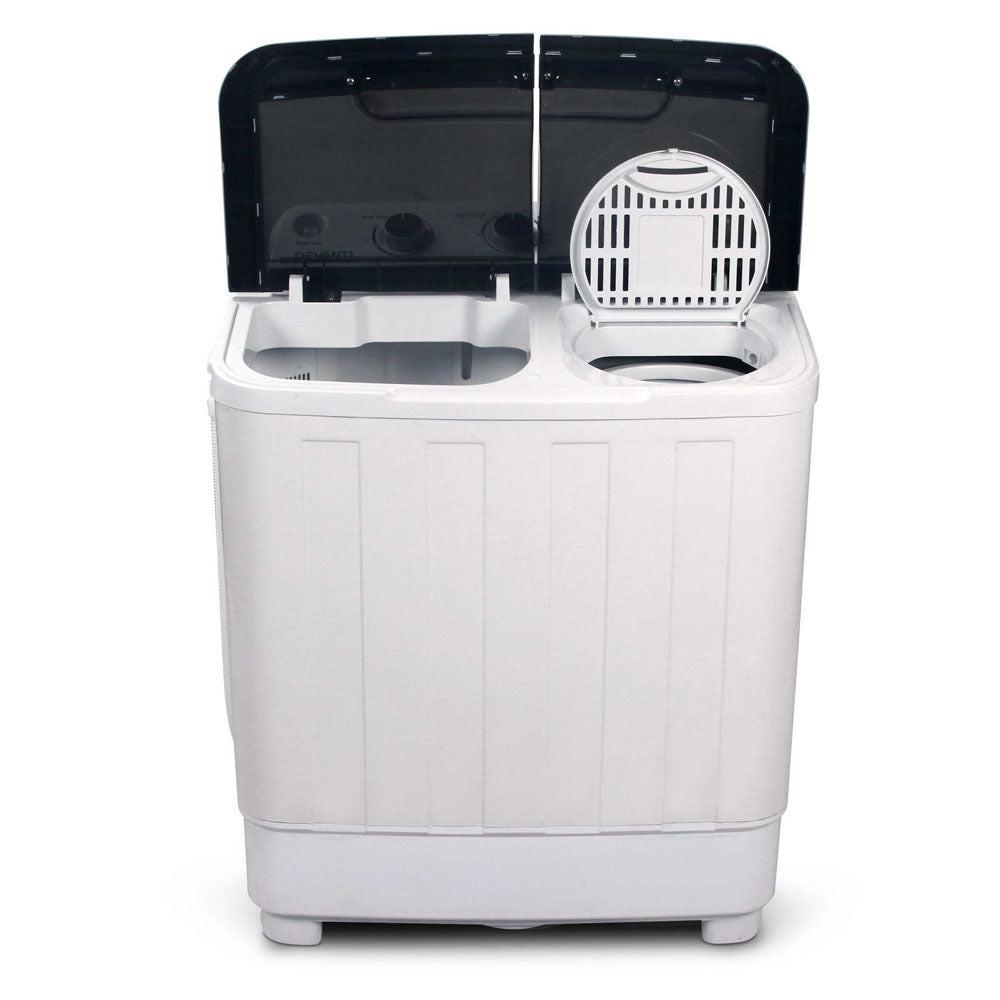 Devanti Portable Washing Machine Twin Tub 4.6KG White.