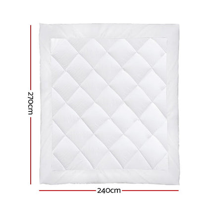 Giselle Bedding 700GSM Microfibre Bamboo Quilt Super King.