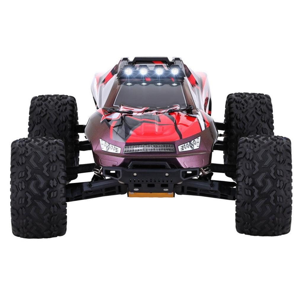 Keezi Kids Remote Control Car Off-Road Truck with Lights Electric Vehicle Toys.