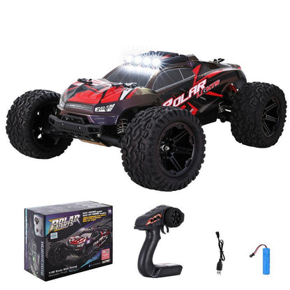 Keezi Kids Remote Control Car Off-Road Truck with Lights Electric Vehicle Toys.