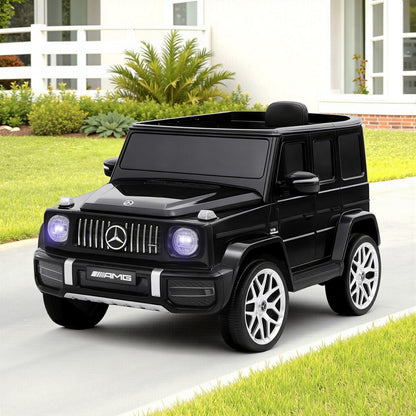 Kids Electric Ride On Car Mercedes-Benz Licensed AMG G63 Toy Cars 12V Black.