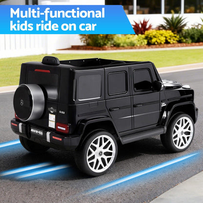 Kids Electric Ride On Car Mercedes-Benz Licensed AMG G63 Toy Cars 12V Black.