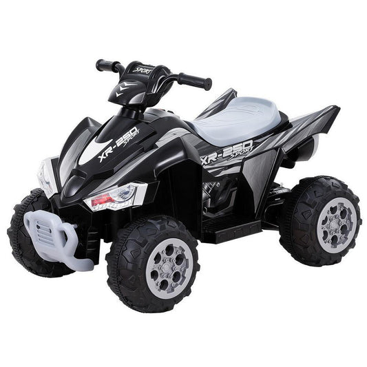 Rigo Kids Ride On Car ATV Quad Motorbike Electric Outdoor Toys 12V Black.