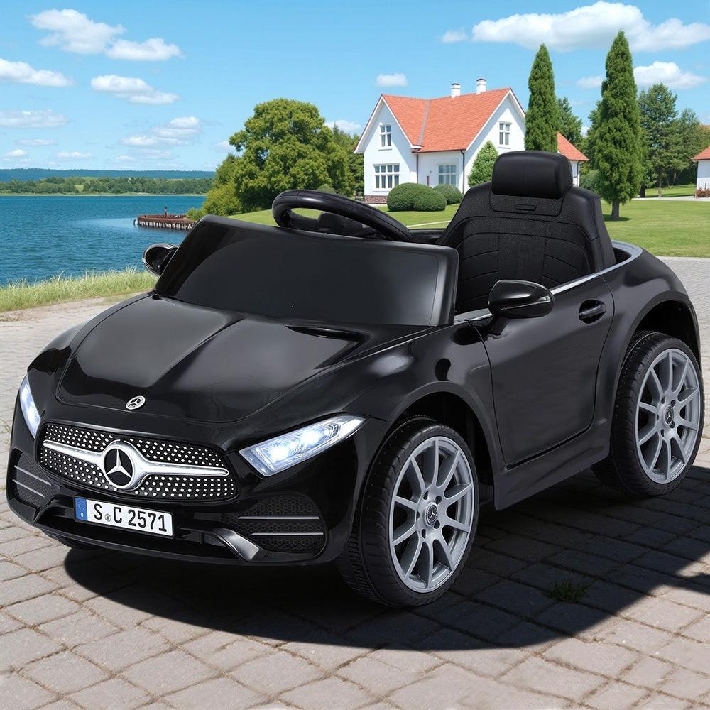 Kids Electric Ride On Car Licensed Outdoor Toys Cars Music Remote Black.