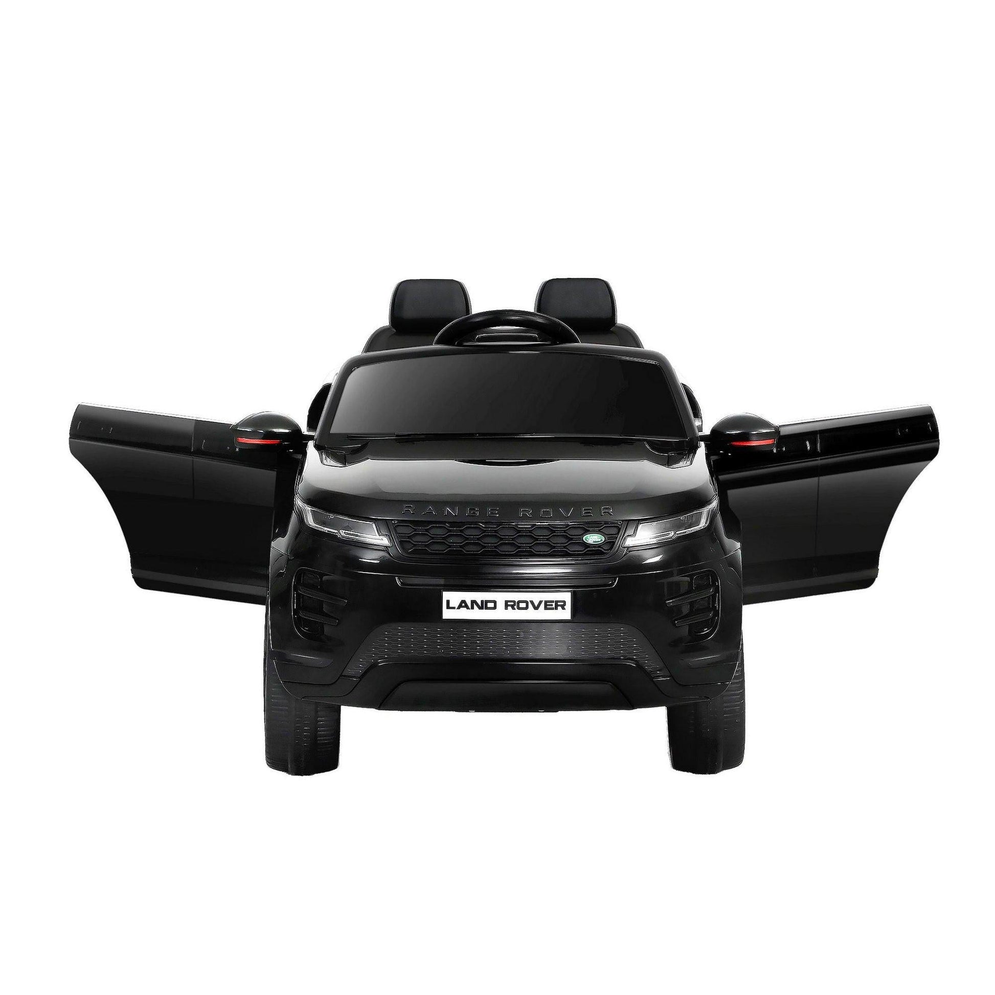 Kids Electric Ride On Car Land Rover Licensed Toy Cars Remote 12V Battery Black.