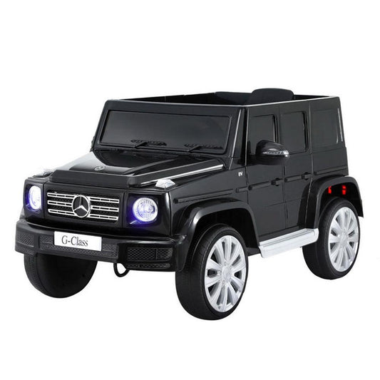 Kids Ride On Car Licensed Mercedes-Benz G500 Electric Toys Horn Remote 12V Black.