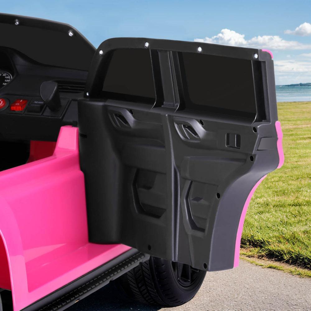 Kids Ride On Car Licensed Chevrolet Tahoe Electric Toys Horn Remote 12V Pink.
