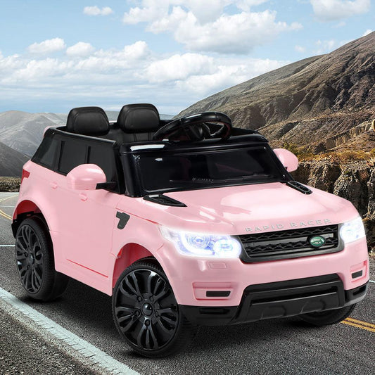 Rigo Ride On Car Kids Electric Ride On Cars SUV Remote 12V Pink.