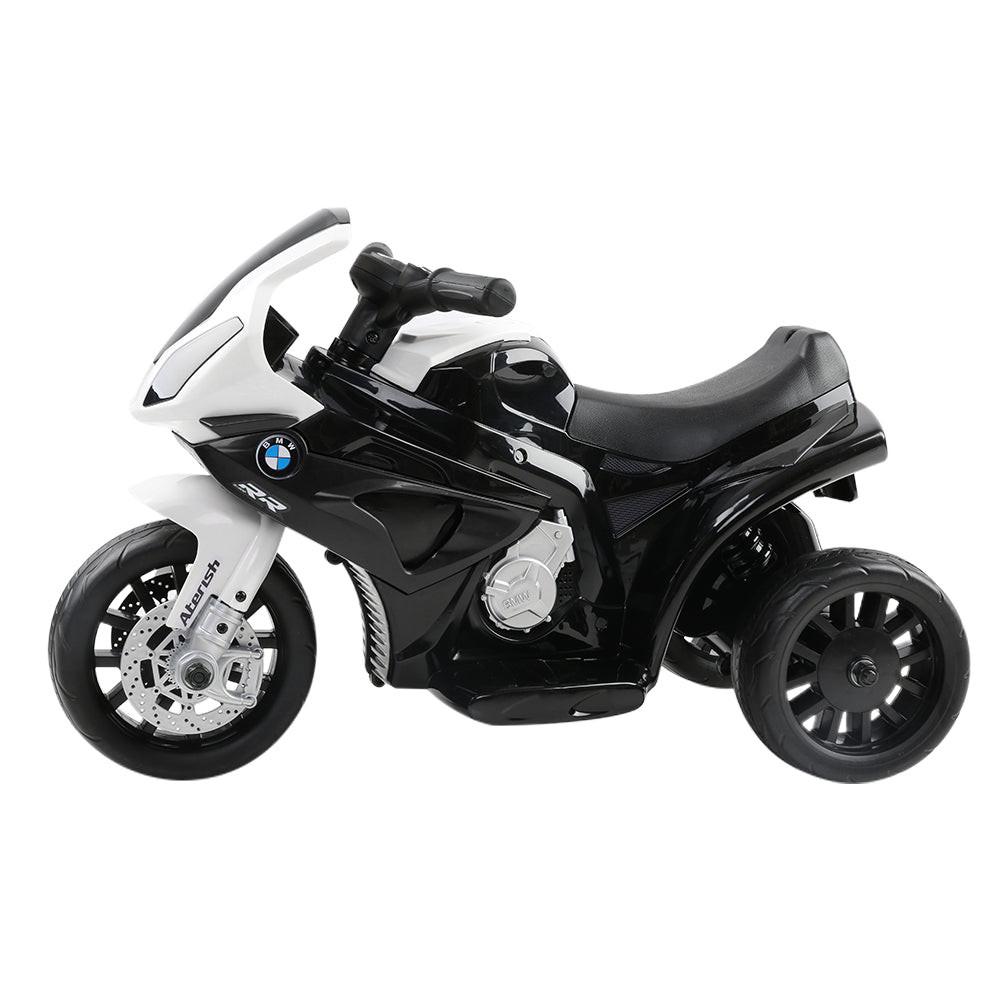 Kids Ride On Car Electric Ride On Cars Motorcycle Motorbike BMW Licensed S1000RR Black.